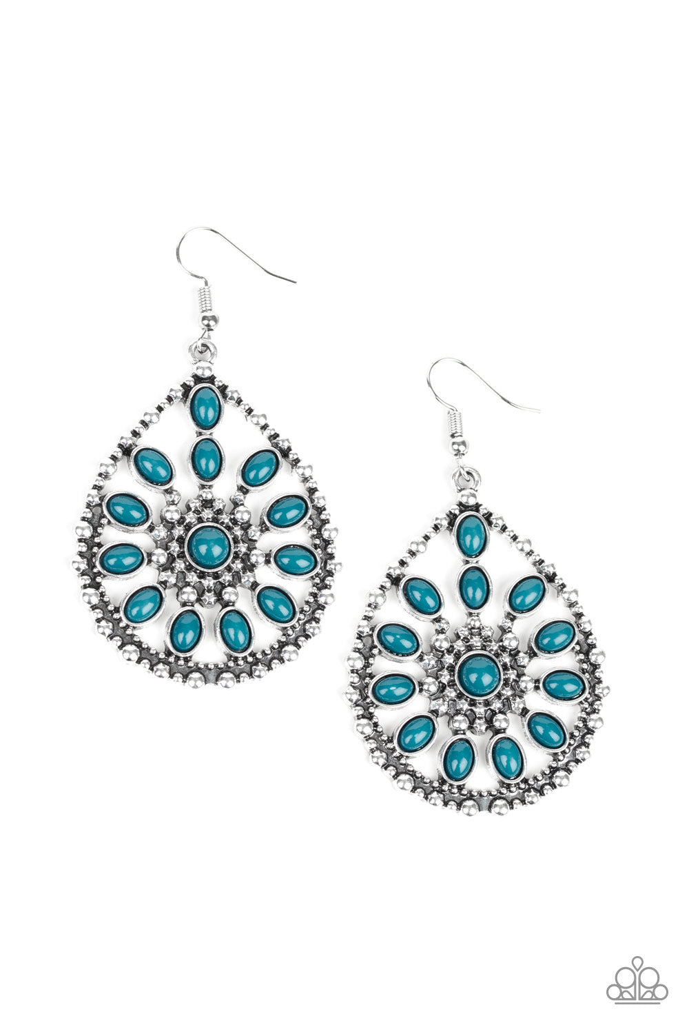 Paparazzi Free To Roam - Blue Earrings