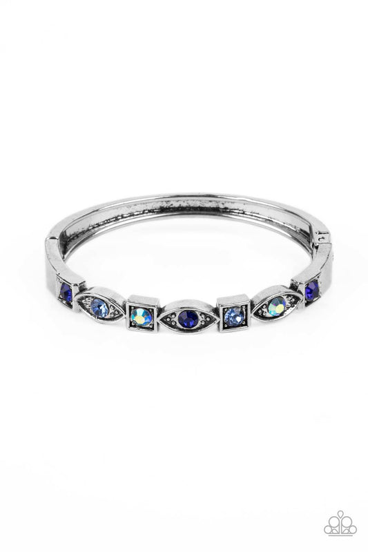 Paparazzi Poetically Picturesque - Blue Hinge Bracelet