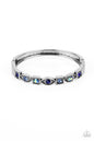 Paparazzi Poetically Picturesque - Blue Hinge Bracelet