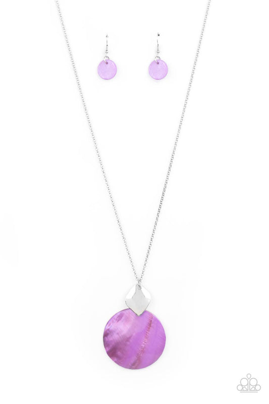 Paparazzi Tidal Tease - Purple Necklace