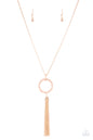 Paparazzi Straight To The Top - Gold Necklace