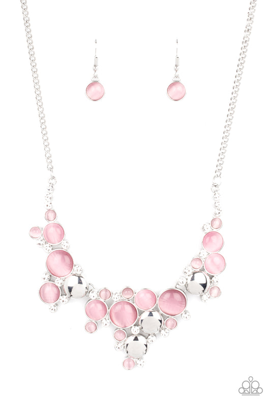 Paparazzi Fairytale Affair - Pink Necklace