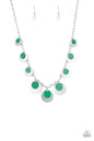 Paparazzi The Cosmos Are Calling - Green Necklace