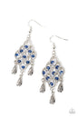 Paparazzi Sentimental Shimmer - Blue Earrings