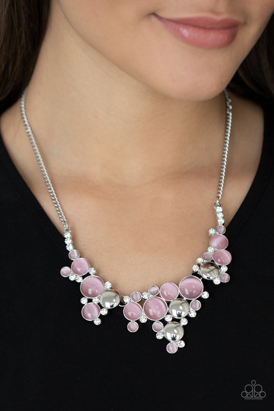 Paparazzi Fairytale Affair - Pink Necklace