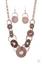 Paparazzi Industrial Envy - Copper Necklace