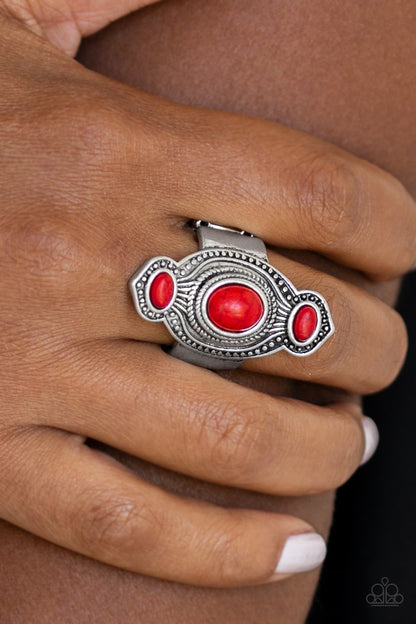 Paparazzi Dune Drifter - Red Ring