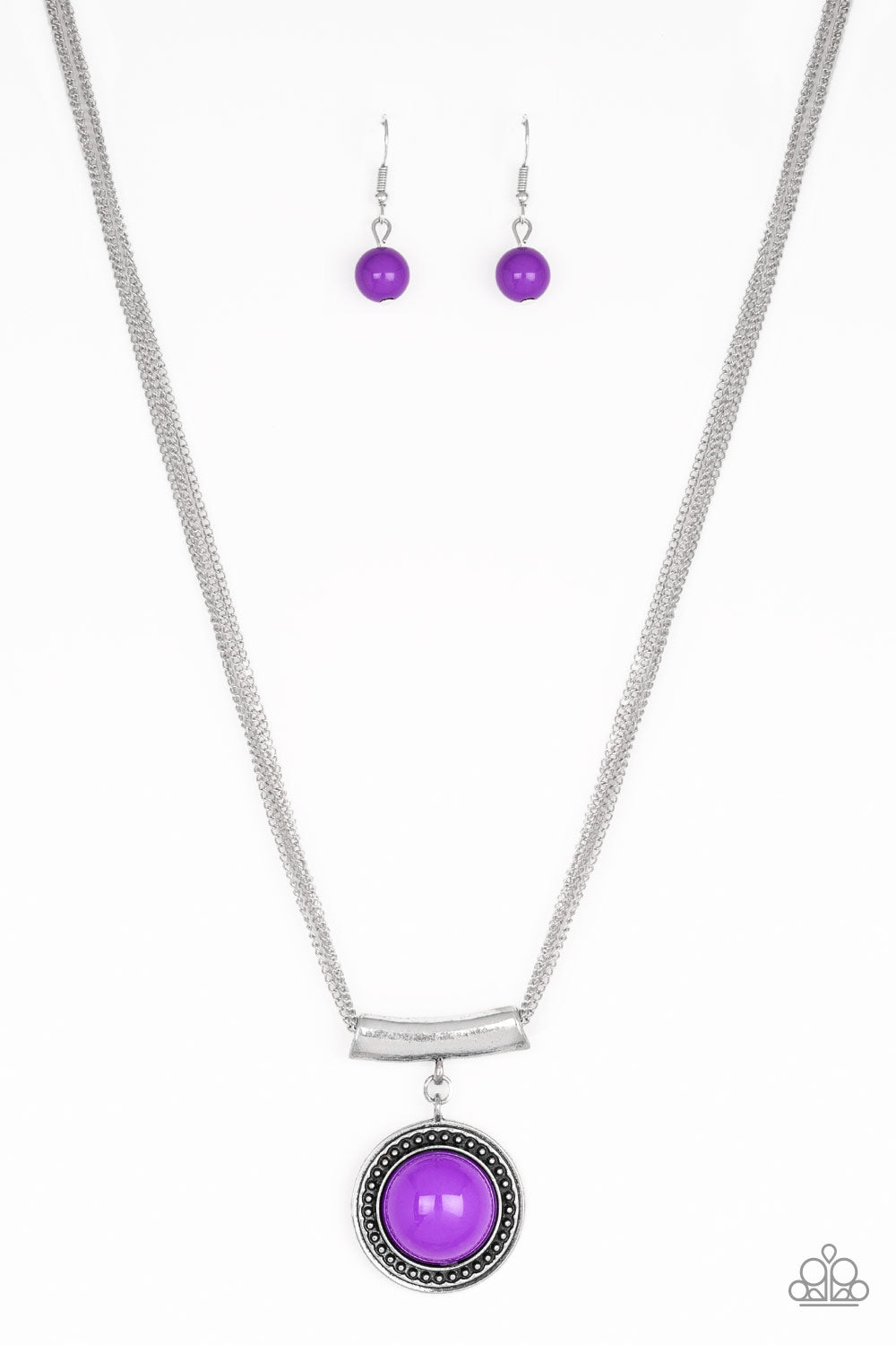 Paparazzi Gypsy Gulf - Purple Necklace