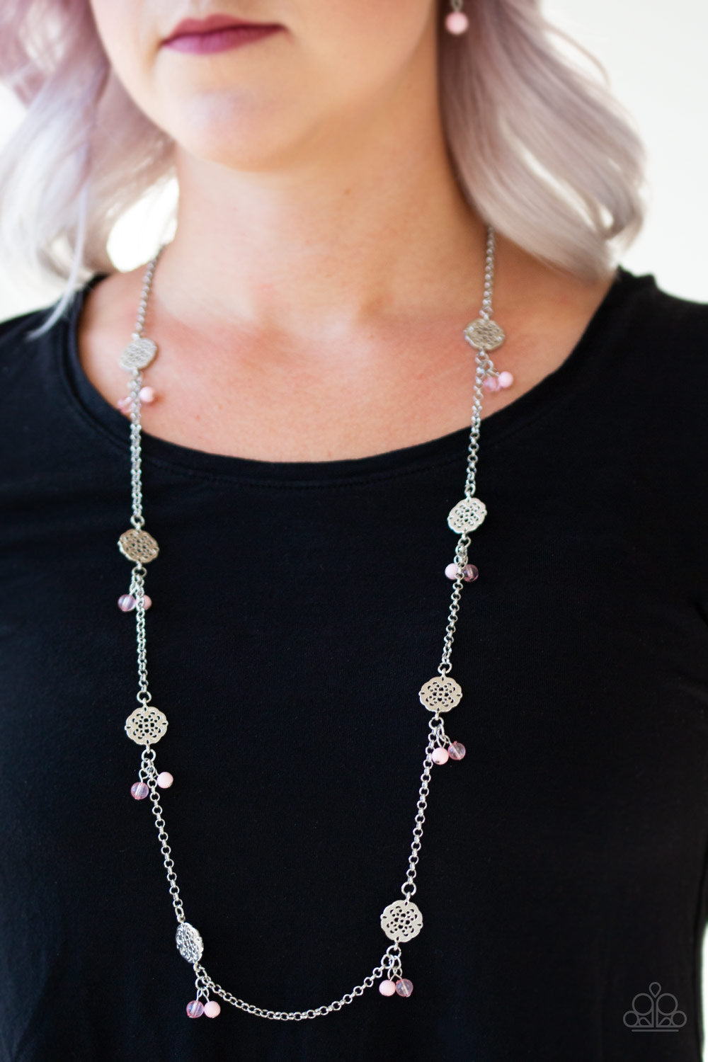 Paparazzi Color Boost - Pink Necklace