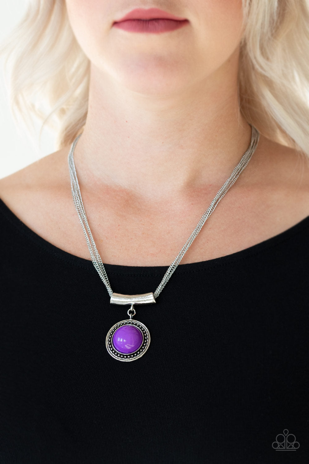 Paparazzi Gypsy Gulf - Purple Necklace