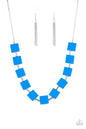 Paparazzi Hello, Material Girl - Blue Necklace