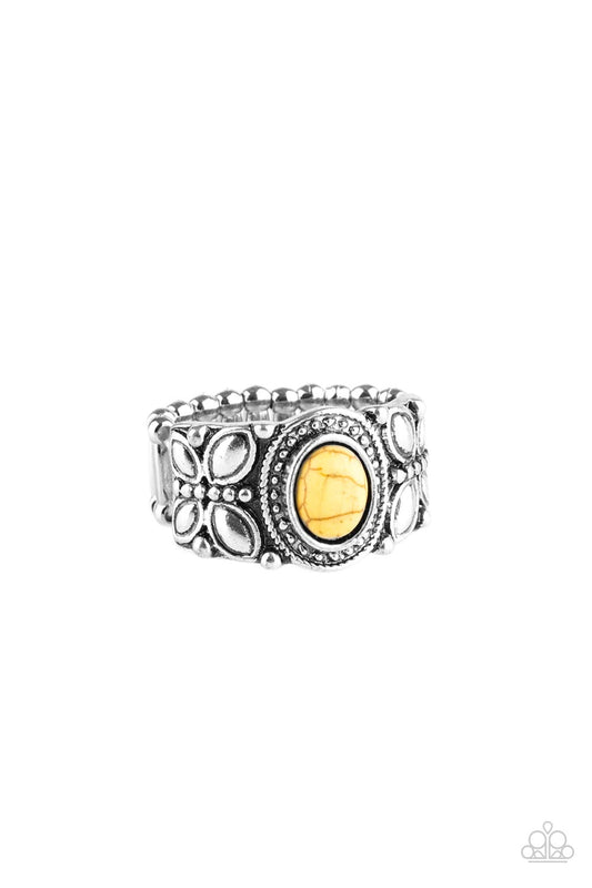Paparazzi Butterfly Belle - Yellow Ring