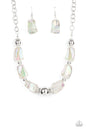 Paparazzi Iridescently Ice Queen - Multi Necklace