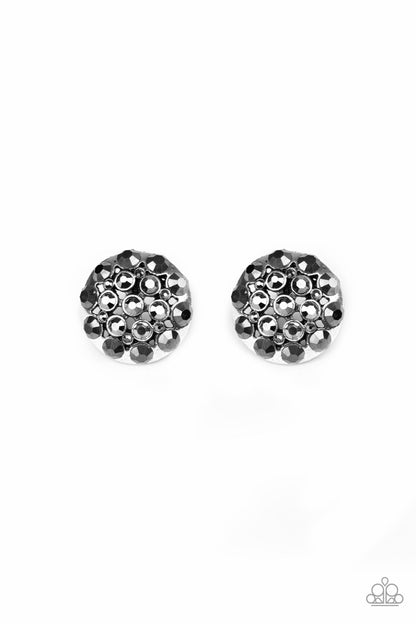 Paparazzi Hollywood Drama - Silver Earrings