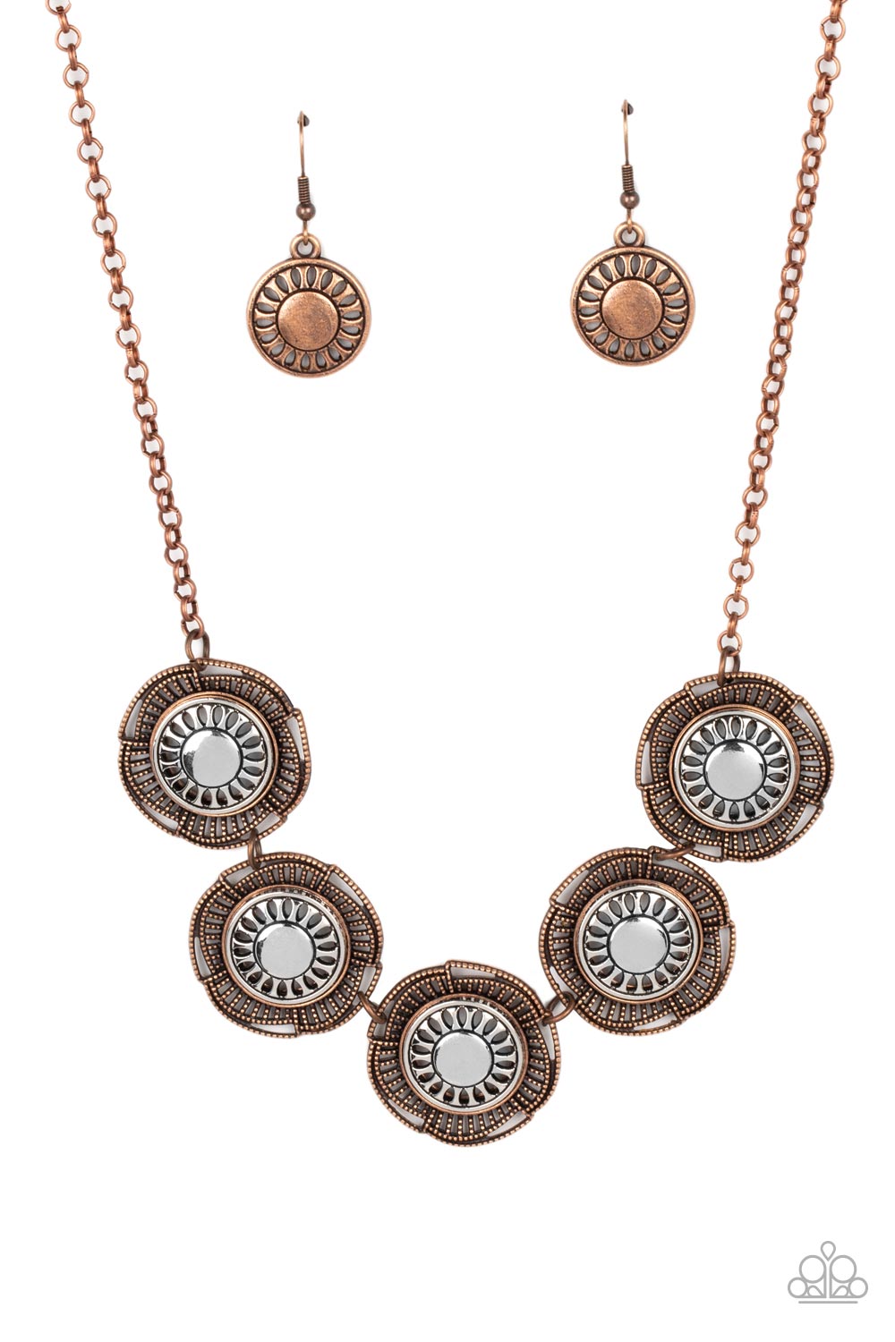 Paparazzi Desert Decor - Copper Necklace