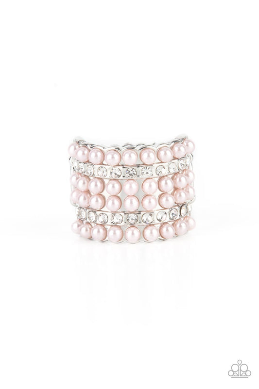 Paparazzi Verified Vintage - Pink Ring