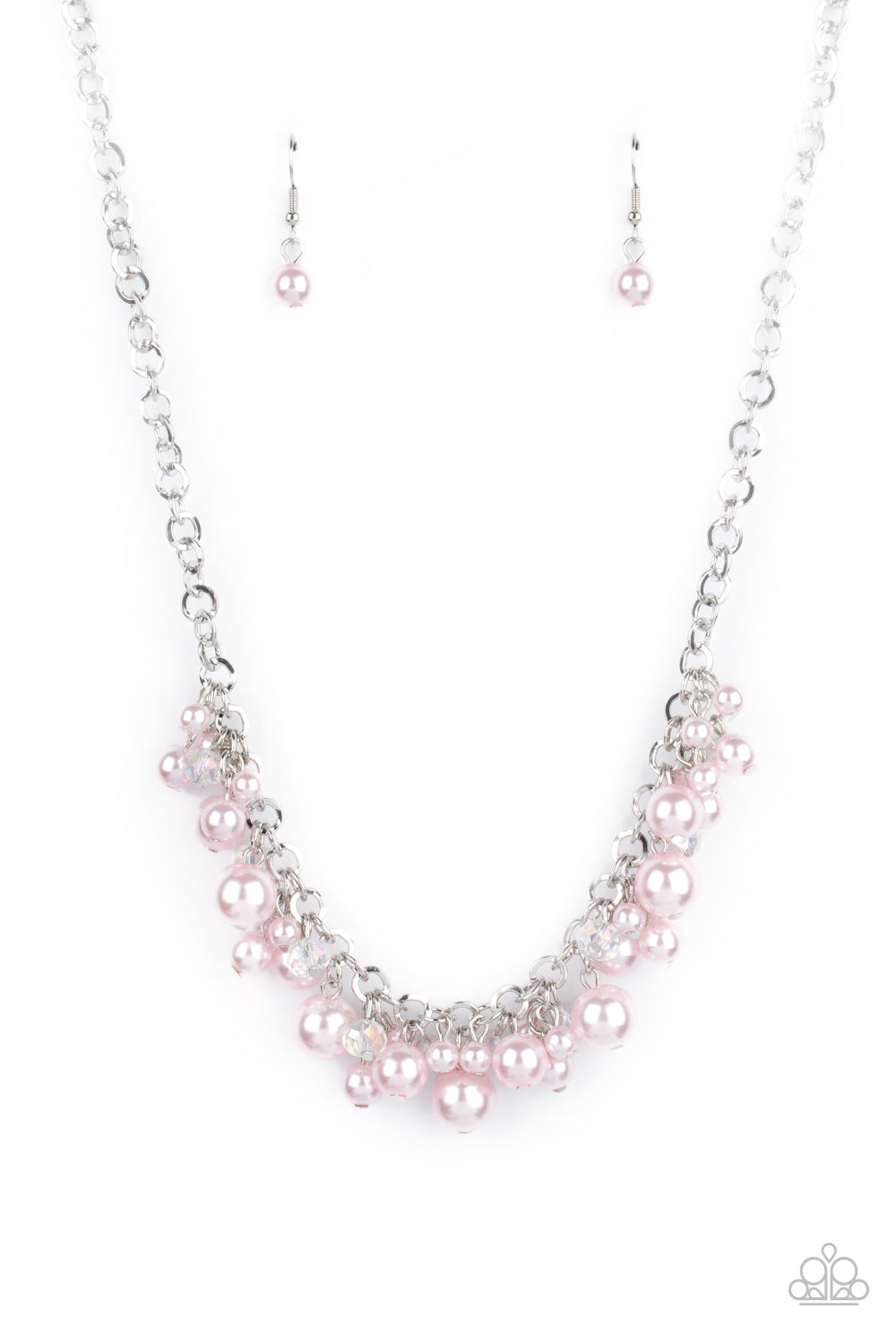 Paparazzi Positively PEARL-escent - Pink Necklace