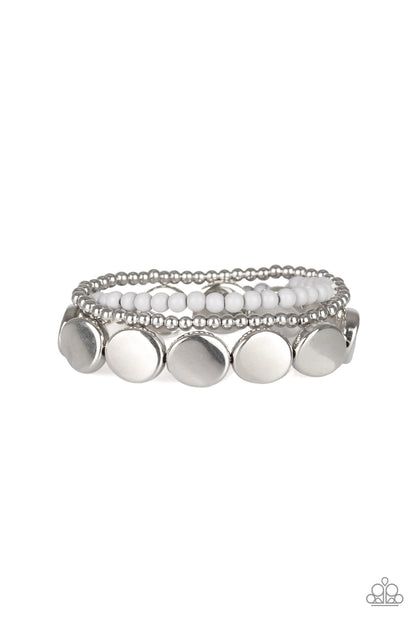 Paparazzi Beyond The Basics - Silver Bracelet