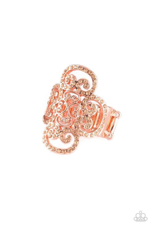 Paparazzi Regal Regalia - Copper Ring