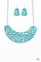 Paparazzi Powerful Prowl - Blue Necklace