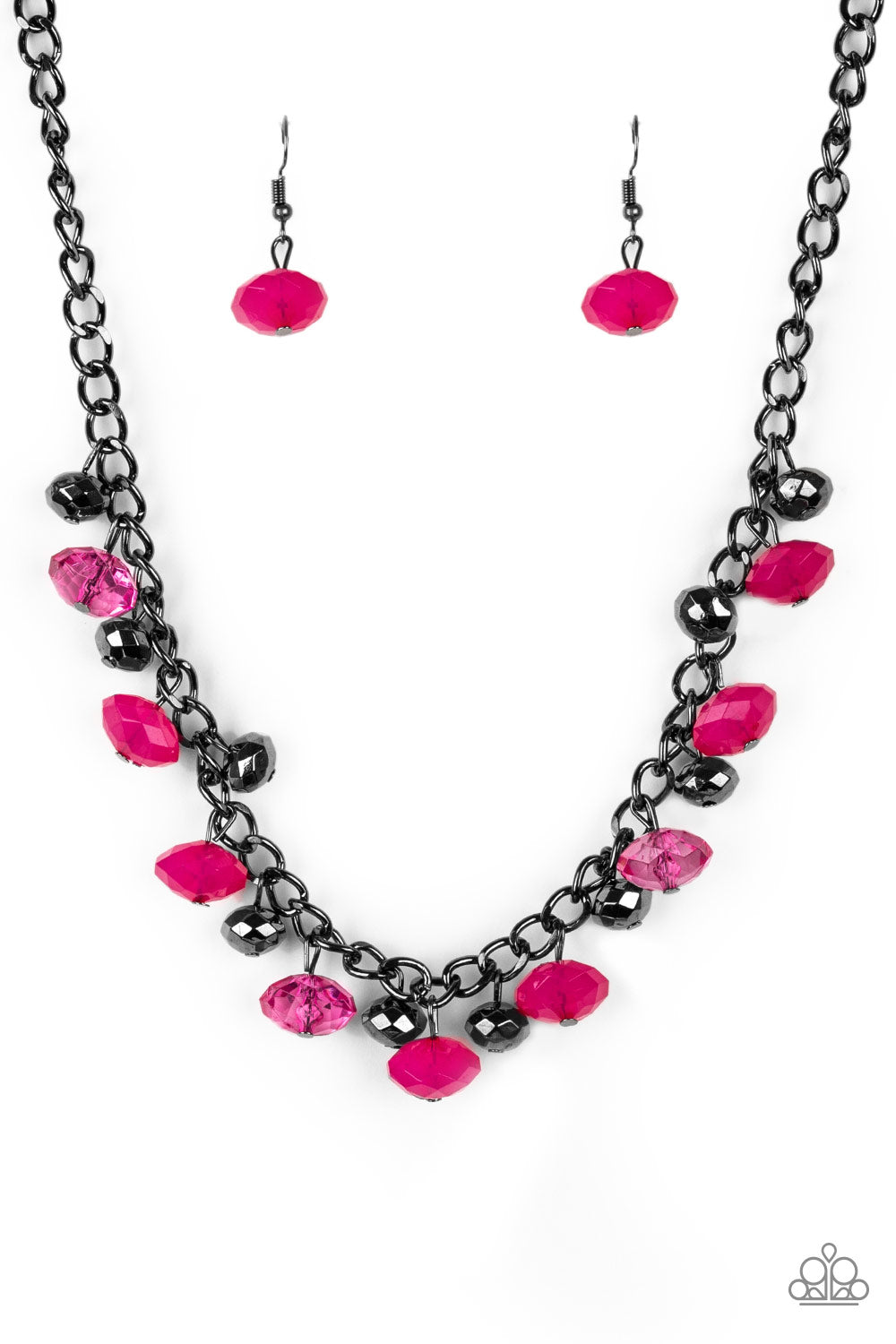 Paparazzi Runway Rebel - Pink Necklace