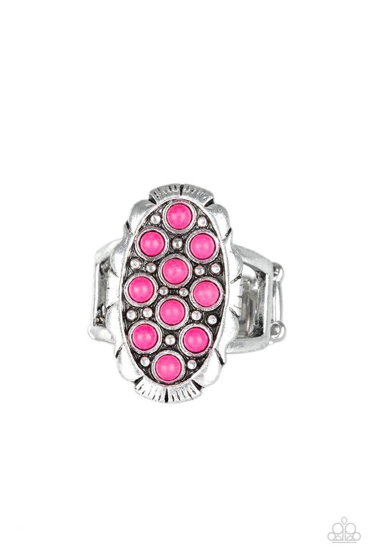 Paparazzi Cactus Garden - Pink Ring