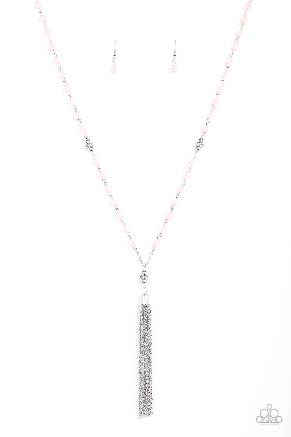 Paparazzi Tassel Takeover - Pink Necklace