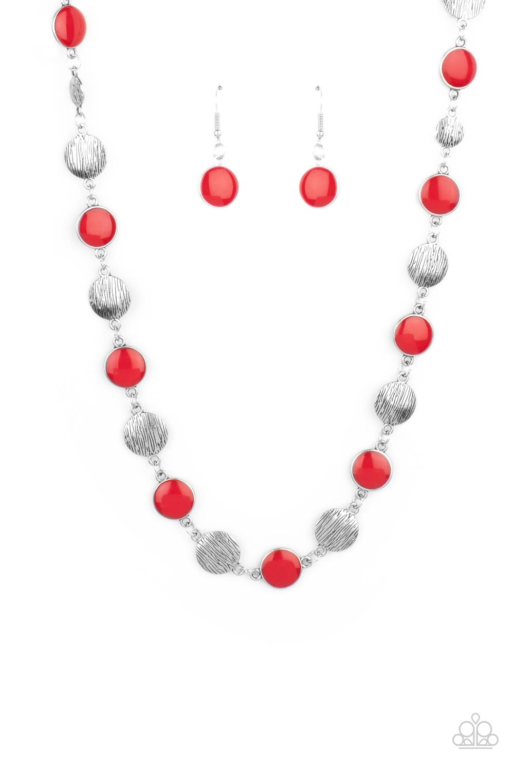 Paparazzi Harmonizing Hotspot - Red Necklace