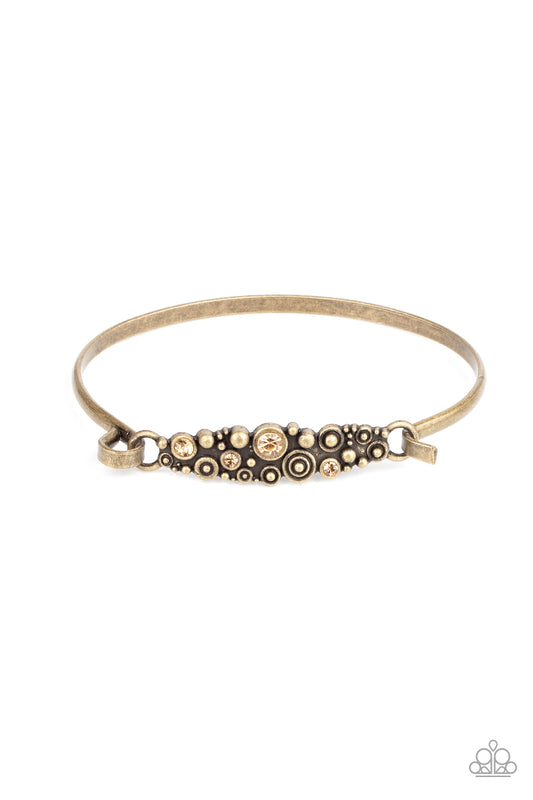 Paparazzi Bubbling Whimsy - Brass Bracelet