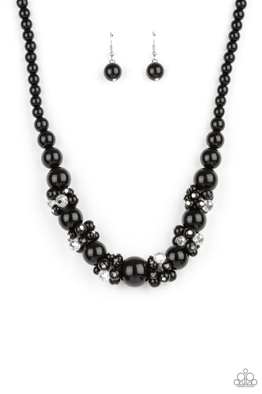 Paparazzi All Dolled UPSCALE - Black Necklace