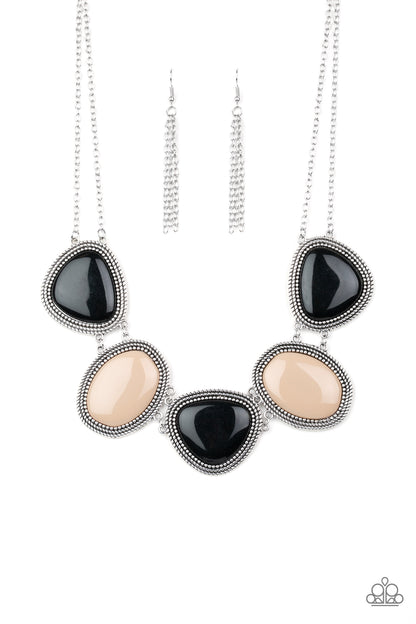 Paparazzi Viva La VIVID - Multi Black Necklace