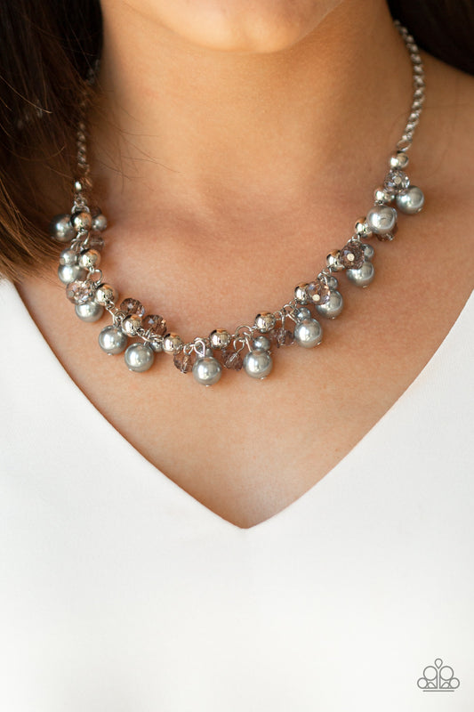 Paparazzi Duchess Royale - Silver Necklace