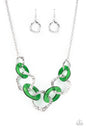 Paparazzi Urban Circus - Green Necklace