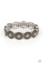 Paparazzi Granada Garden Party - Yellow Bracelet