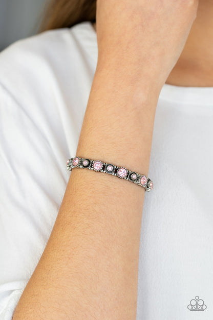 Paparazzi Heavy On The Sparkle - Pink Bracelet