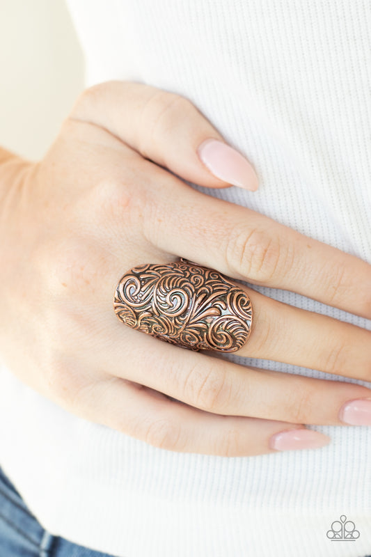 Paparazzi Paisley Paradise - Copper Ring