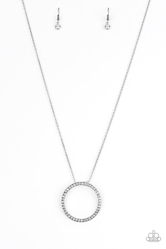 Paparazzi Center Of Attention - Black Necklace