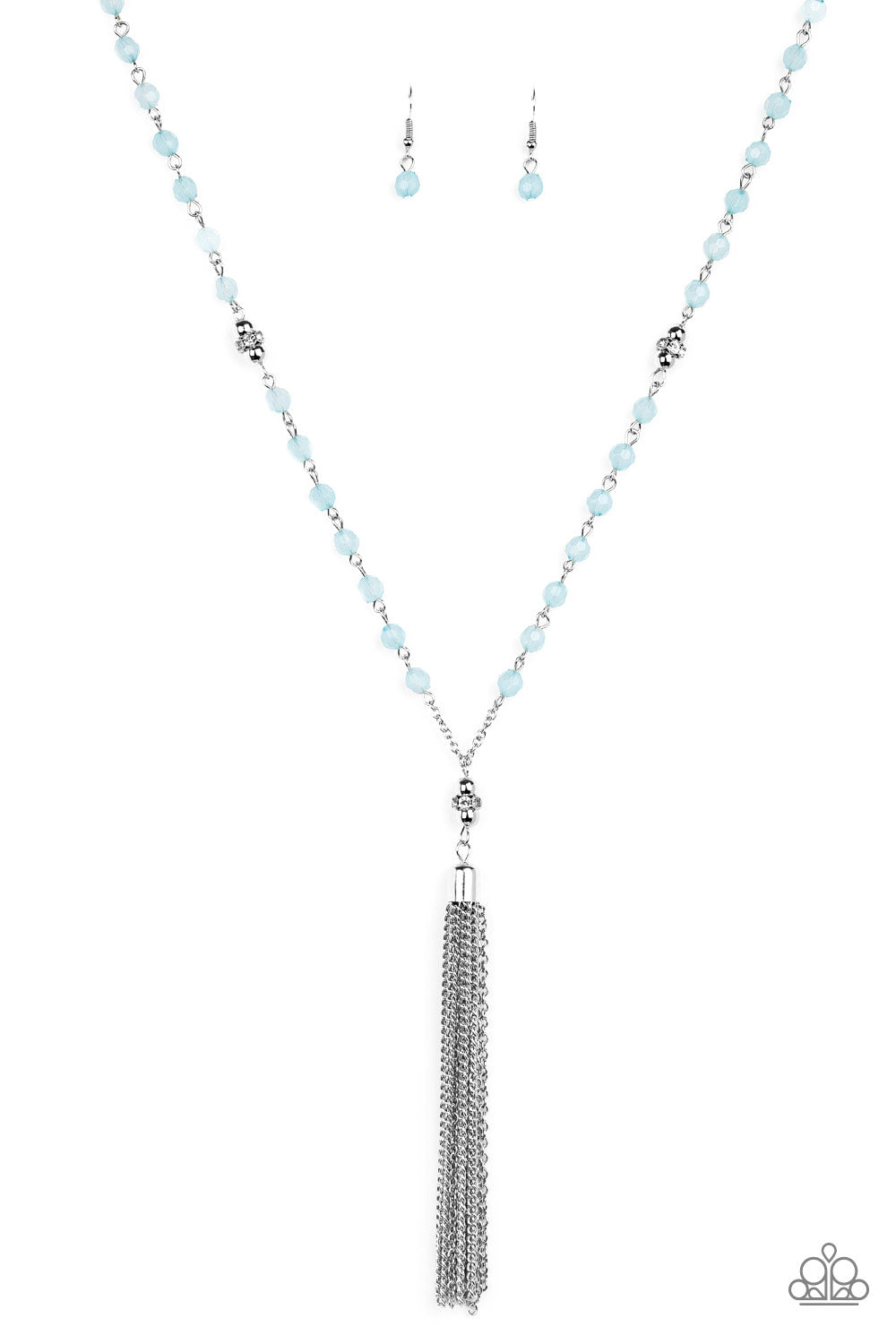 Paparazzi Tassel Takeover - Blue Necklace