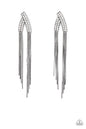Paparazzi It Takes Two To TASSEL - Black Earrings