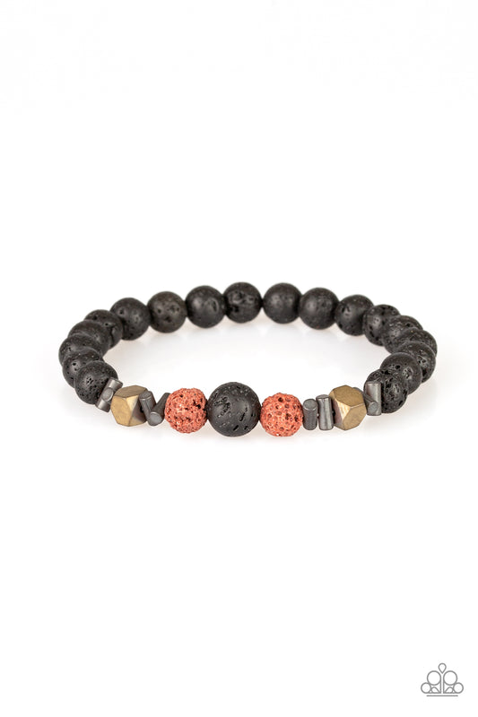 Paparazzi Empowered - Red Urban Bracelet