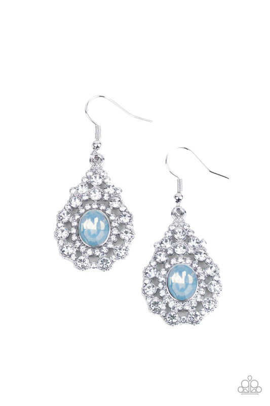 Paparazzi Celestial Charmer - Blue Earrings