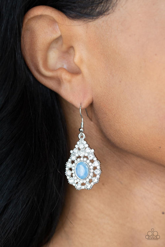 Paparazzi Celestial Charmer - Blue Earrings