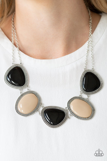 Paparazzi Viva La VIVID - Multi Black Necklace