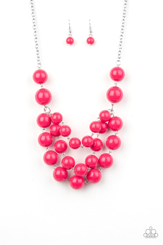 Paparazzi Pop-YOU-larity - Pink Necklace