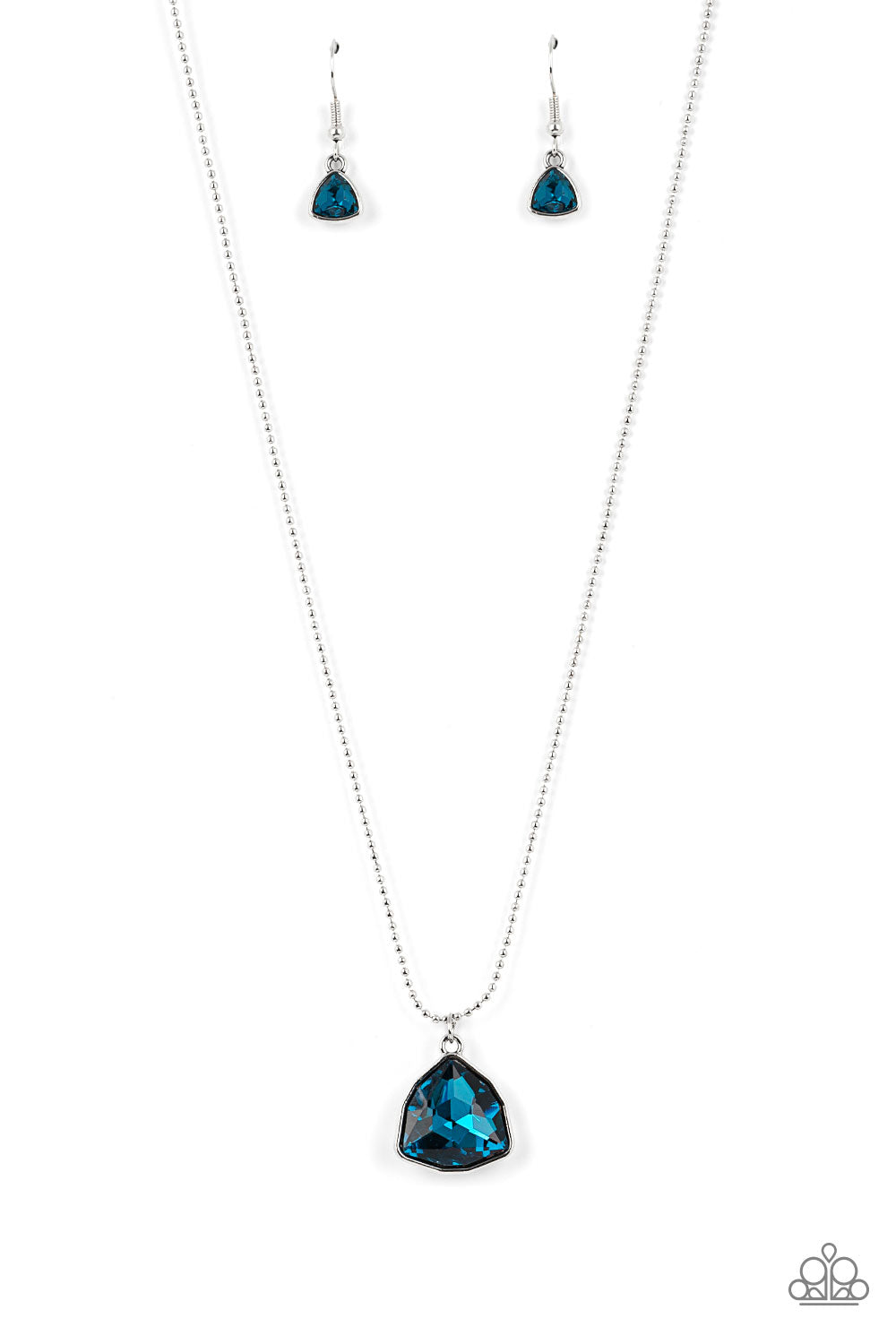 Paparazzi Galactic Duchess - Blue Necklace