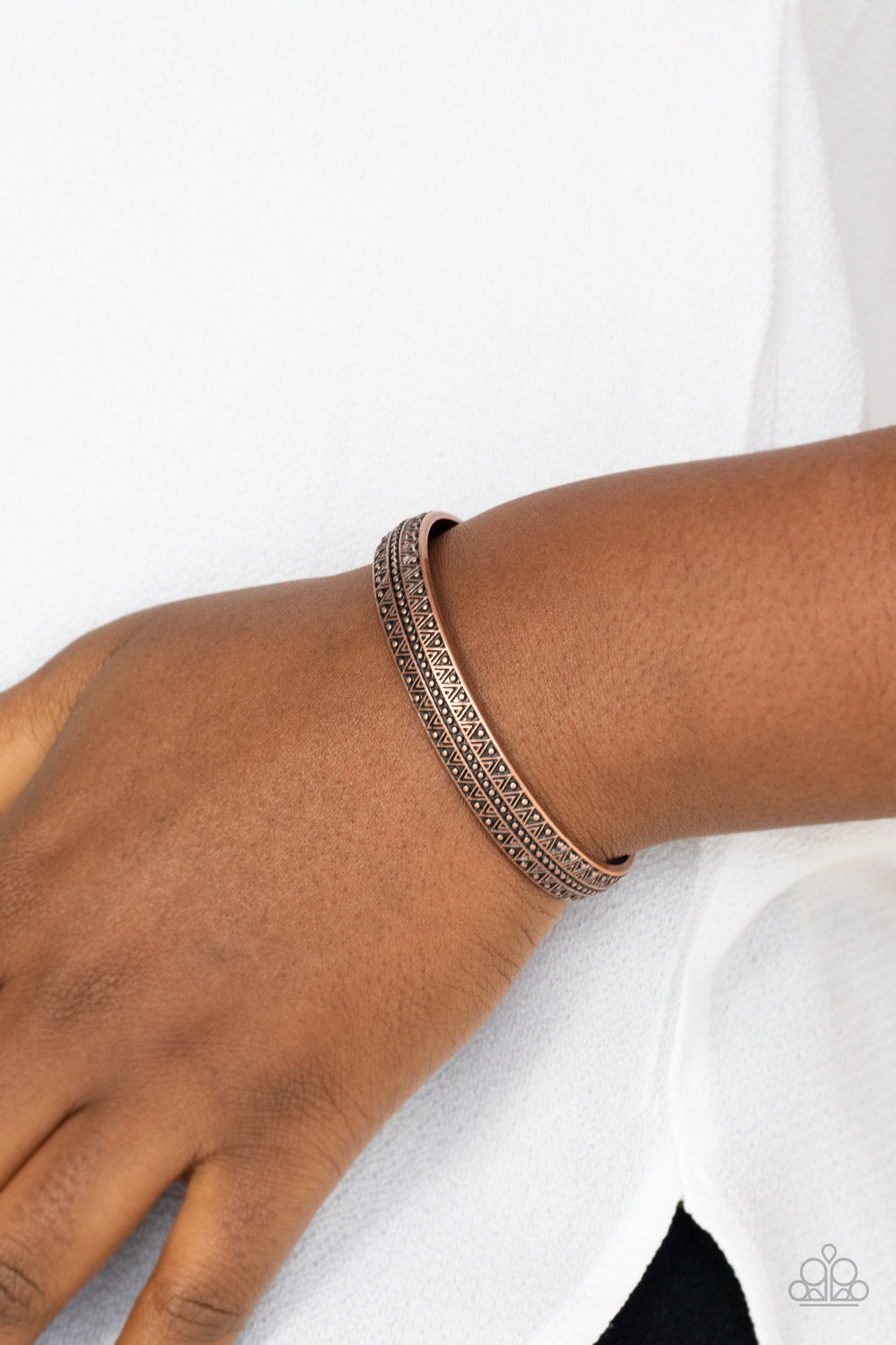 Paparazzi Peak Conditions - Copper Cuff Bracelet