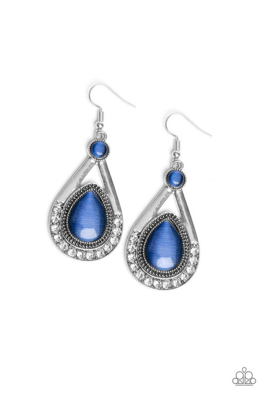 Paparazzi Pro Glow - Blue Earrings