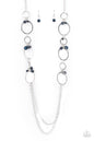 Paparazzi Ante UPSCALE - Blue Necklace