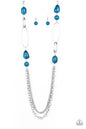 Paparazzi Pleasant Promenade - Blue Necklace