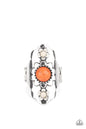 Paparazzi Badlands Garden - Orange Ring
